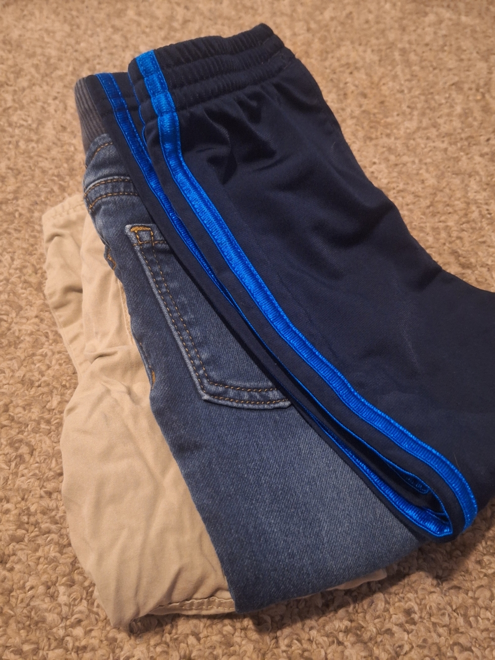 Boy's Lot Of 3 Fall/Winter Pants Sizes 3t/4t